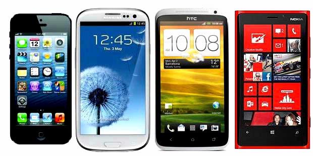 Membandingkan iPhone 5, Samsung Galaxy S III, HTC One X, dan Nokia 920