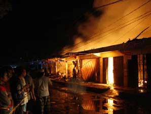 Pasar Rebo Purwakarta Terbakar   