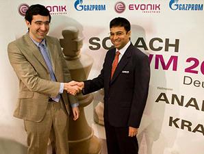 Kejuaraan Catur Dunia: Anand dan Kramnik Sama-sama Siap Tanding