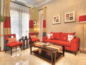 Sambutlah Tamu dengan Sofa Merah di Ruang Tamu - Kompas 