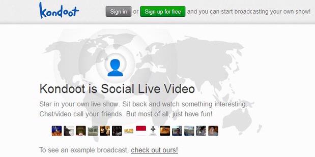 Kondoot Sediakan Jejaring Sosial Berbasis Video Live Streaming