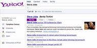 Pencarian Kata "Steve Jobs" Melonjak 15.000 Persen