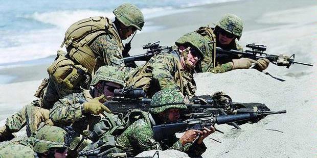 Tentara AS dan Filipina Getol Perang-perangan
