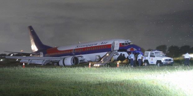 Sriwijaya Air Tergelincir di Bandara Adisutjipto