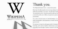 "Blackout Day" Usai, Wikipedia "Belum Selesai"