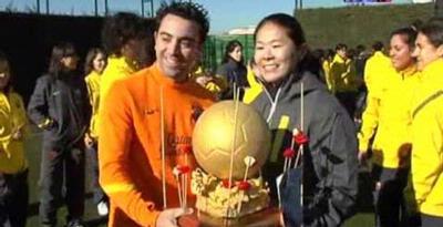 Hadiah Istimewa Xavi untuk Pemain Wanita Jepang