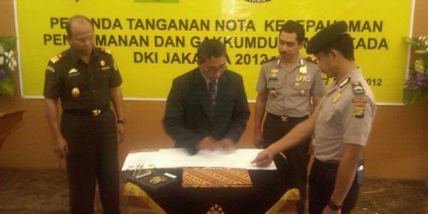 Personel Pengamanan Pilkada DKI Diperbanyak