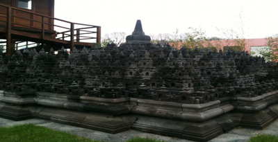 Ada Borobudur di Floriade 2012 di Belanda