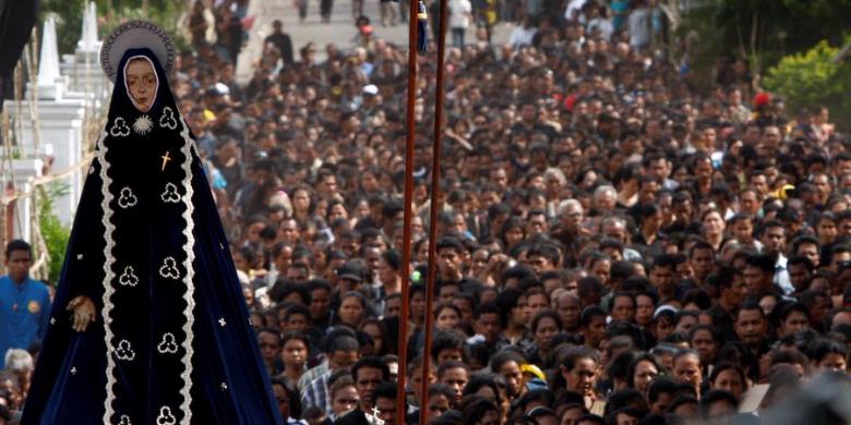 Semana Santa di Larantuka, Ritual Pekan Suci Paskah 