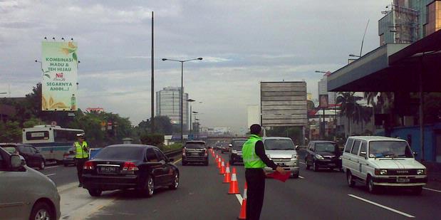 Polda: Lawan Arus Kurangi Kemacetan 29 Persen