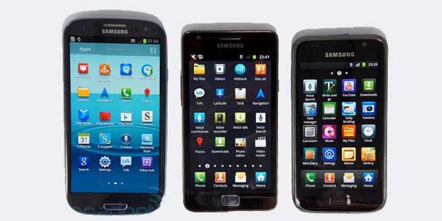 Tiga Ponsel Samsung Galaxy Akan Memakai Android Jelly Bean