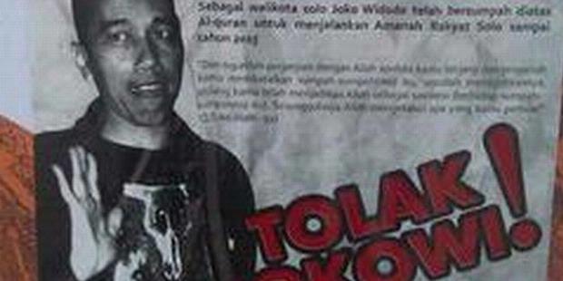 Selebaran Jokowi Juga Ditemukan di Jakarta Timur