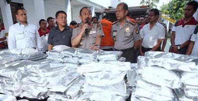 Transaksi Sabu Terbesar di Bengkulu Digagalkan