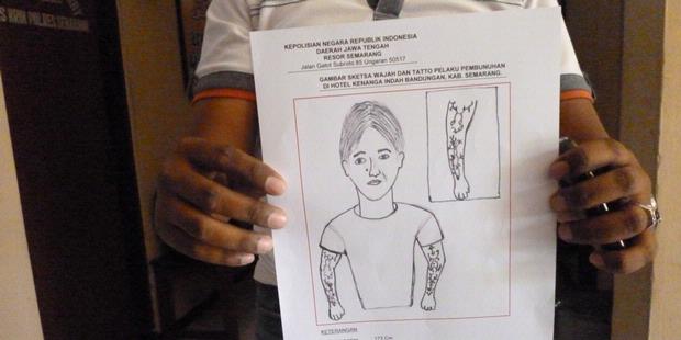 Pembunuh Gadis ABG di Bandungan, Pria Kurus Bertato