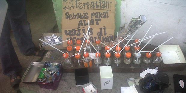 65 Orang Ditangkap, 60 Gram Sabu-sabu Disita di Kampung Ambon