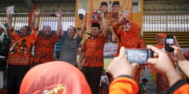 Hidayat-Didik Keliling Jakarta Utara