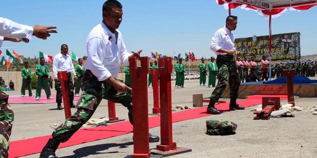 Beladiri "Merpati Putih" Pukau Pasukan UNIFIL