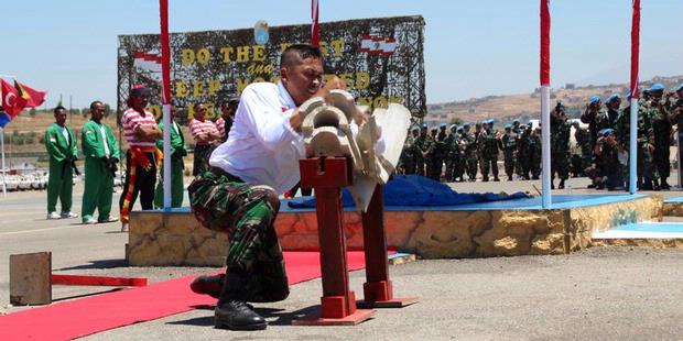 Beladiri "Merpati Putih" Pukau Pasukan UNIFIL