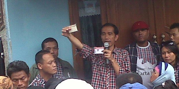 Jokowi Unggul di TPS Nono