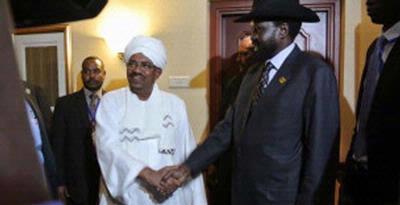 Pemimpin Sudan dan Sudan Selatan Bertemu