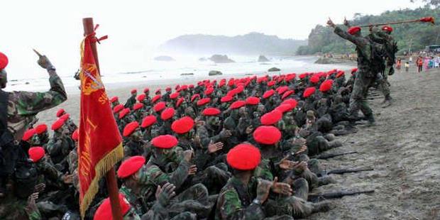 169 Personel Kopassus Lulus Kursus Komando  