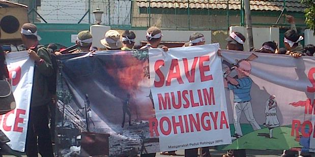  Ini Tuntutan Demonstran di Kedubes Myanmar