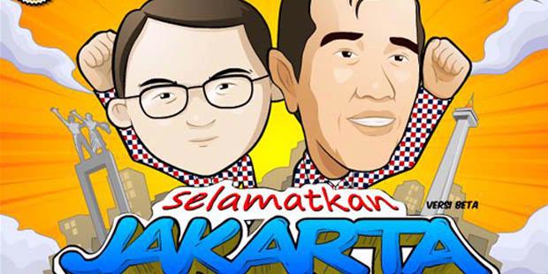 Game Jokowi Selamatkan Jakarta