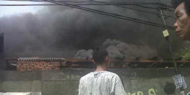 Kebakaran di Pondok Bambu akibat Korsleting