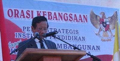 Mahfud MD: Indonesia Alami Kemerosotan Moral
