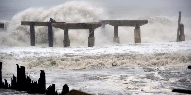 Foto Badai Sandy Sudah Menerpa Amerika Serikat