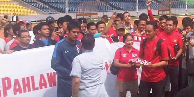 Suporter Indonesia Berdatangan ke Bukit Jalil