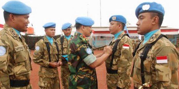 PBB Beri Penghargaan TNI di Kongo