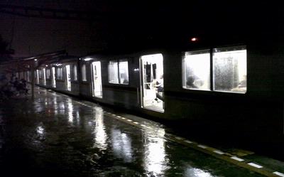 Banjir, KRL Serpong-Tanah Abang Tertahan