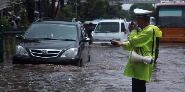 Inilah Titik-titik Banjir di Jakarta Pagi Ini