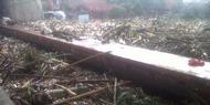 Jokowi Perintahkan Dinas PU Bersihkan Sampah Banjir