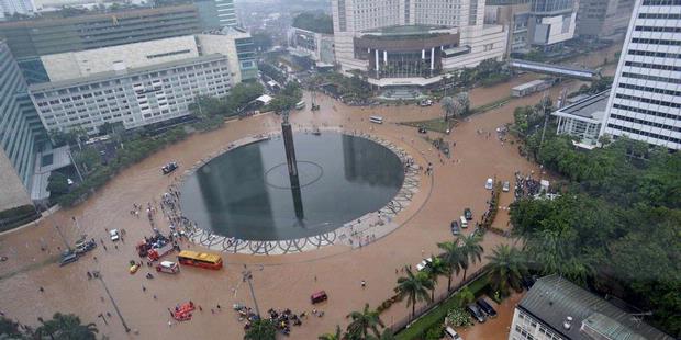 Foto-Foto Banjir di Jakarta 2013