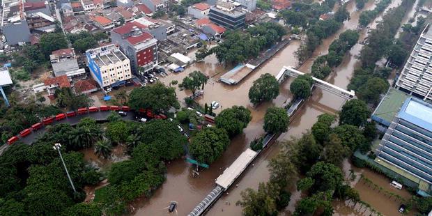 Ini Sejumlah Titik yang Masih Tergenang Air