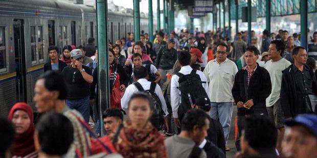 Jumlah Penumpang di Manggarai Naik Tiga Kali Lipat