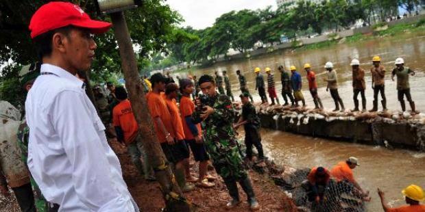 Jokowi: Saya Masih Ragu Jakarta Bisa Bebas Banjir