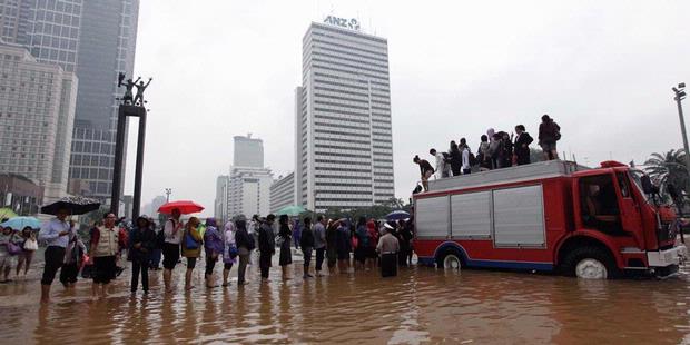 Ini 4 Penyebab Banjir Jakarta