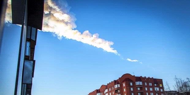 Benda angkasa meledak di langit di wilayah Rusia