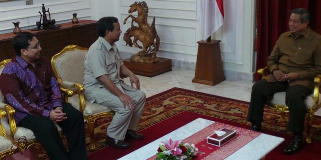 Pesan Presiden SBY kepada Prabowo Jelang Pilres 2014