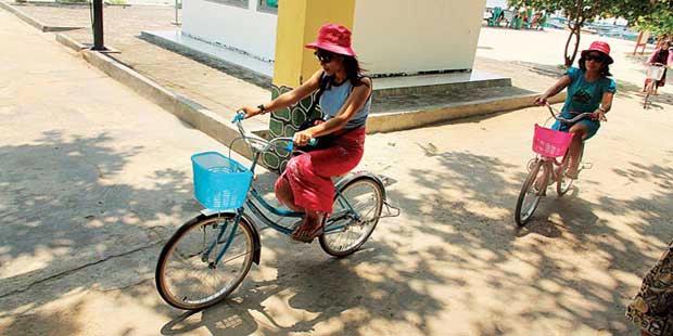 Fasilitas Sepeda di Pulau Pari