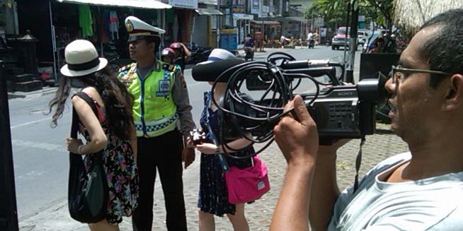 Polisi Bali Bikin Video Tandingan