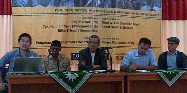 20.000 Orang Dukung Petisi Tolak Alih Fungsi Hutan Lindung Aceh