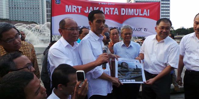 Setelah 24 Tahun, Akhirnya Proyek MRT Diluncurkan