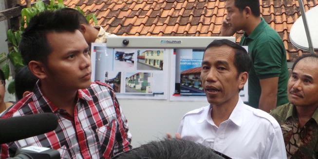 Jokowi "Blusukan" ke Petogogan, Warga Terkejut