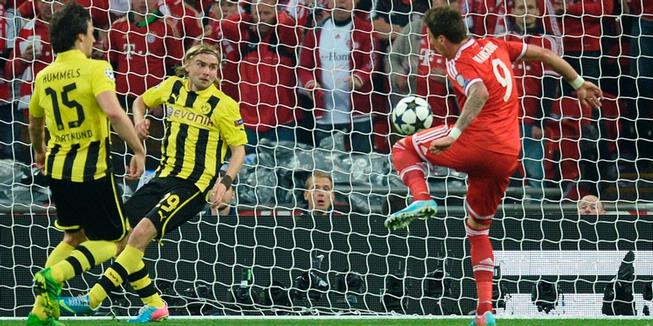 Dalam 8 Menit Dortmund-Bayern 1-1