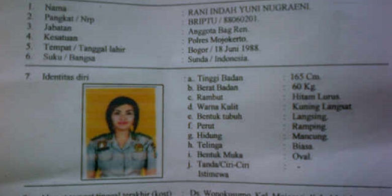 Mengukur Seragam Polwan Cantik, Kapolres Mojokerto Dimutasi