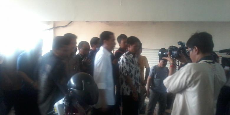 kompas vs ahok lulung G Widodo Joko Blok perbaikan KOMPAS.com/Estu Suryowati kembali menilik
